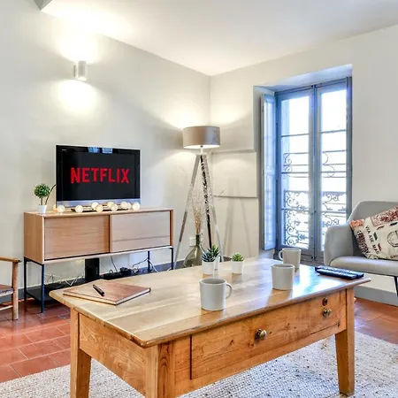 Appartement Cocon Carcassonnais - Parking Gratuit - Wifi - Netflix - Proche Cité - Equipée *