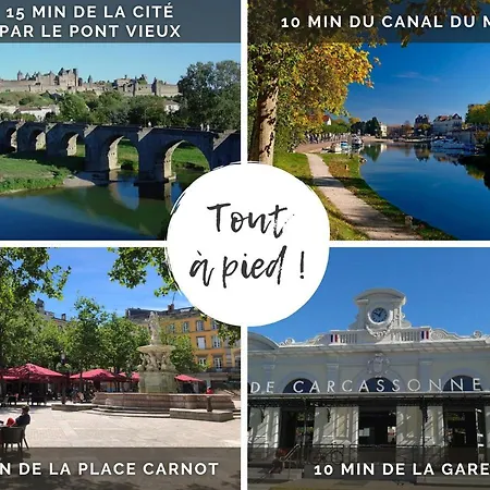 L'escapade - Parking Gratuit - Wifi - Climatisation - Proche Cite - Equipee * قرقشونه